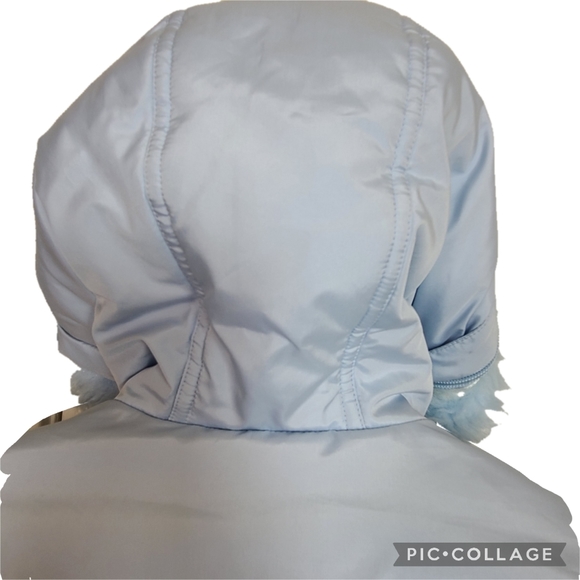 Paris Blues Down/Feather Insulated Hooded Jacket Sz M - Picture 8 of 12